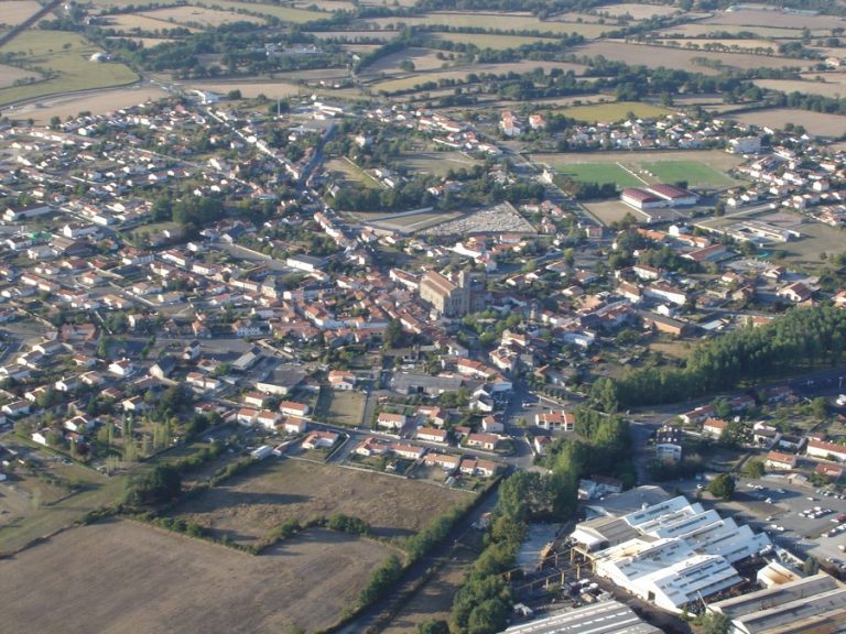Vue de La Bruffière