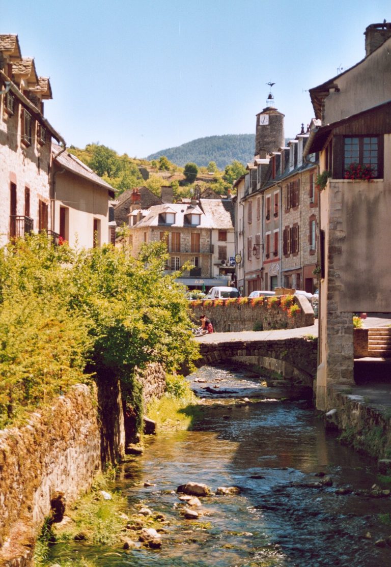 Vue de La Canourgue
