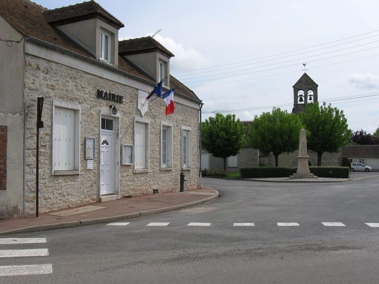 Vue de La Madeleine-sur-Loing