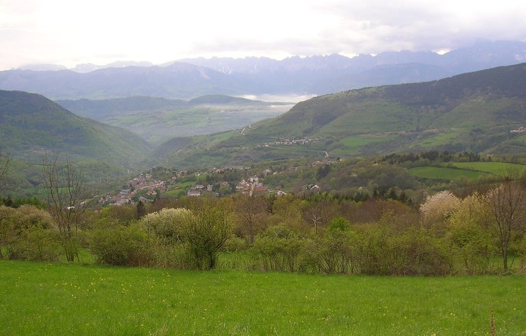 Vue de La Motte-d'Aveillans