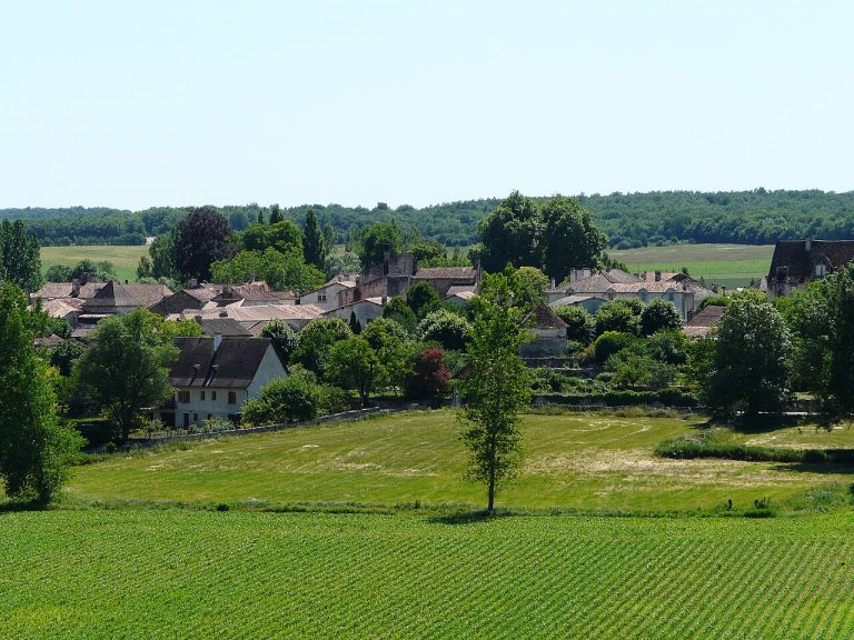 Vue de La Tour-Blanche-Cercles