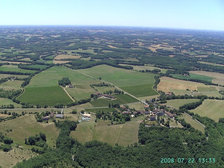 Vue de Lacapelle-Cabanac