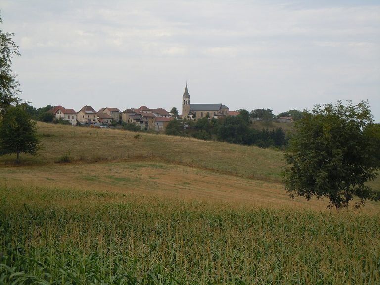 Vue de Les Abrets en Dauphiné
