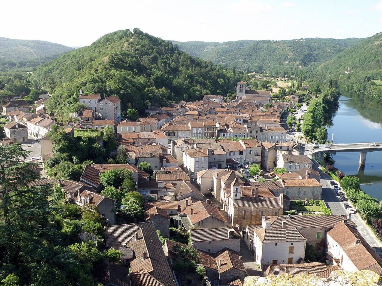 Vue de Luzech