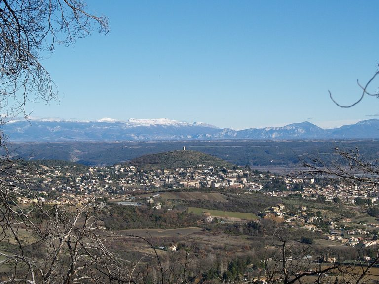 Vue de Manosque