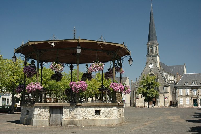 Vue de Montoire-sur-le-Loir