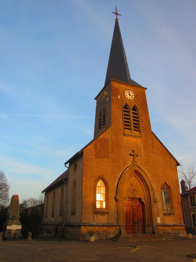 Vue de Morville-sur-Seille