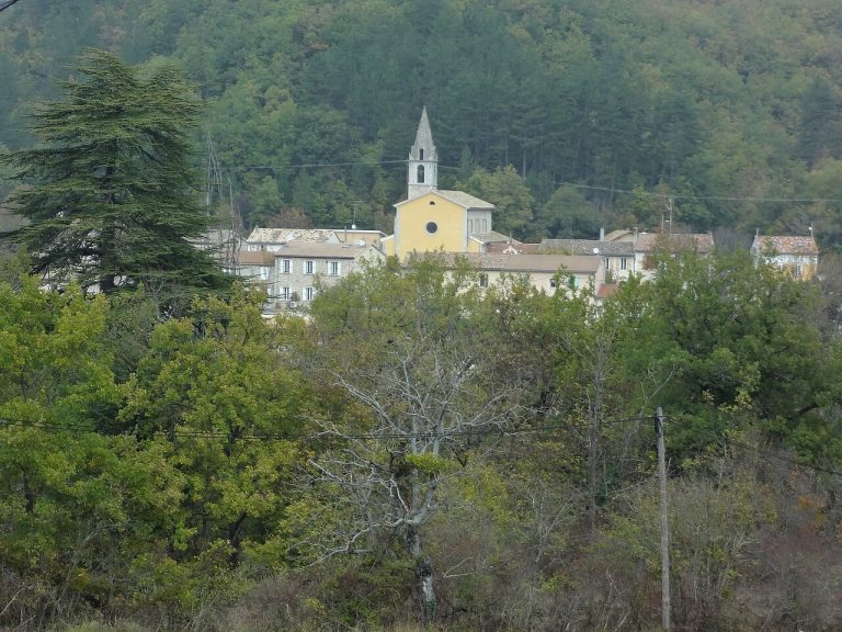 Vue de Noyers-sur-Jabron