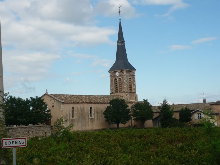 Vue de Odenas