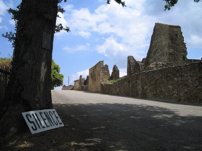 Vue de Oradour-sur-Glane