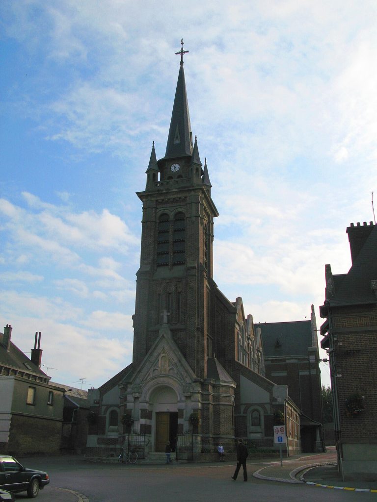 Vue de Origny-Sainte-Benoite