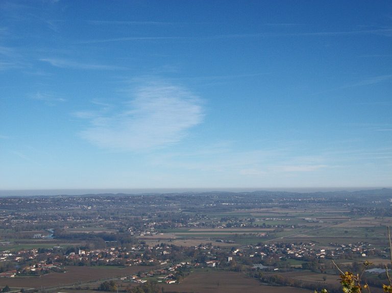 Vue de Pointis-de-Rivière