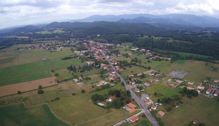 Vue de Pointis-Inard