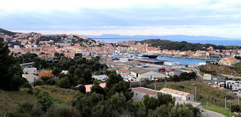 Vue de Port-Vendres