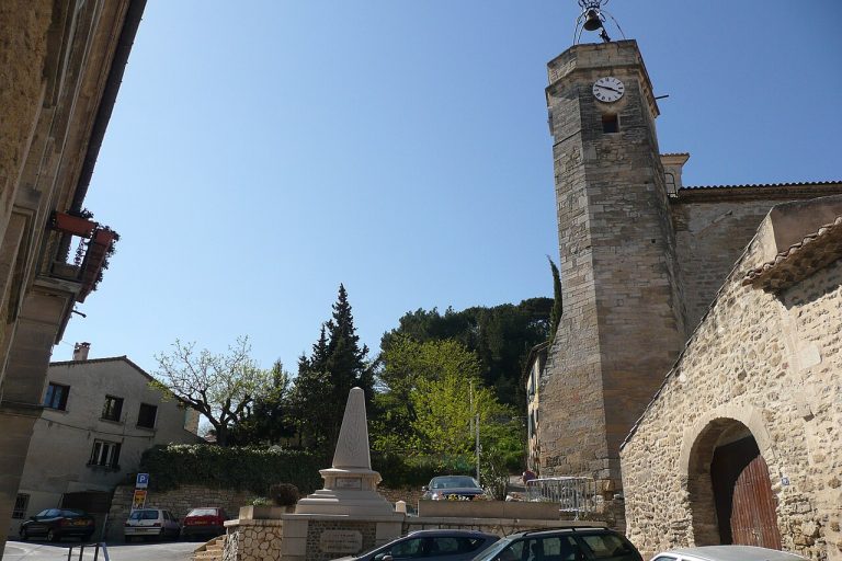 Vue de Pujaut