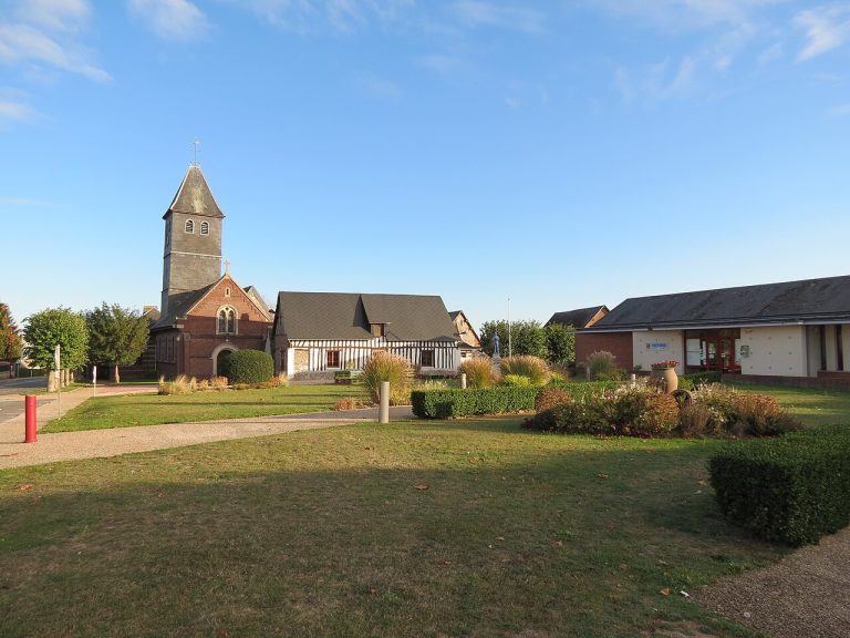 Vue de Quévreville-la-Poterie