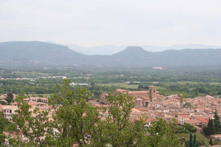 Vue de Roquebrune-sur-Argens