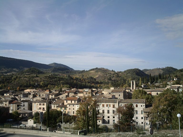 Vue de Saillans