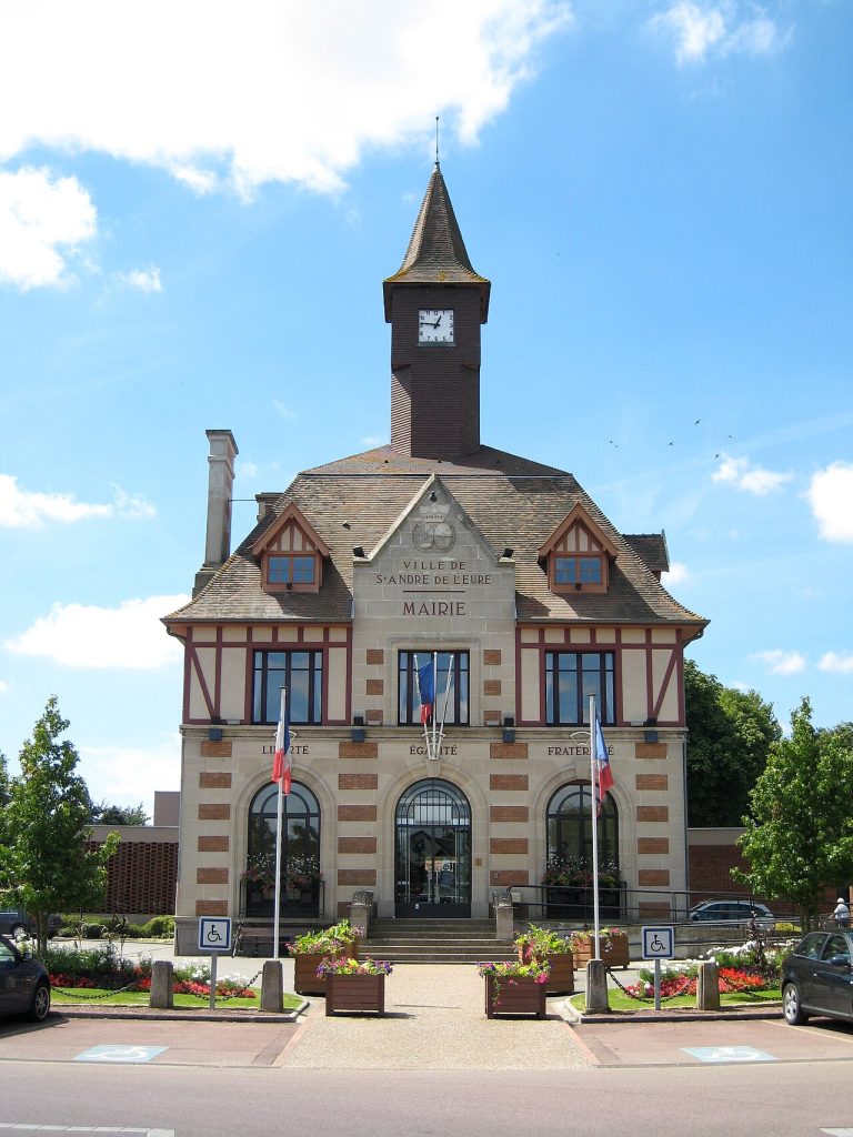 Vue de Saint-André-de-l'Eure