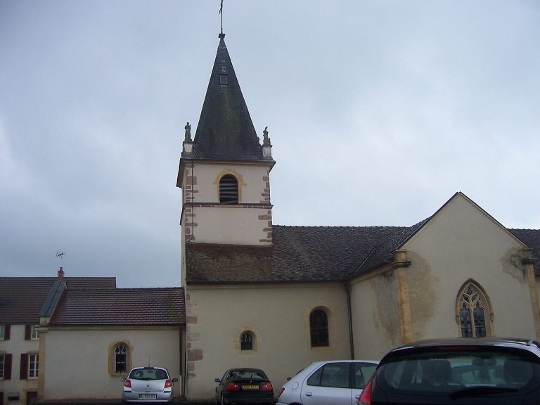 Vue de Saint-Aubin-en-Charollais