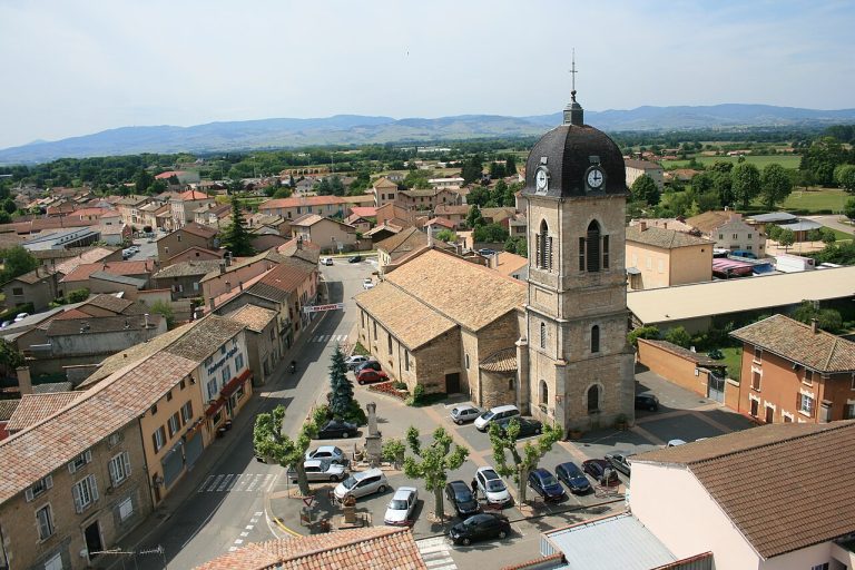 Vue de Saint-Didier-sur-Chalaronne