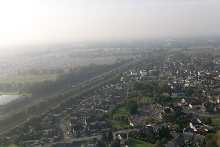 Vue de Saint-Jacques-de-la-Lande