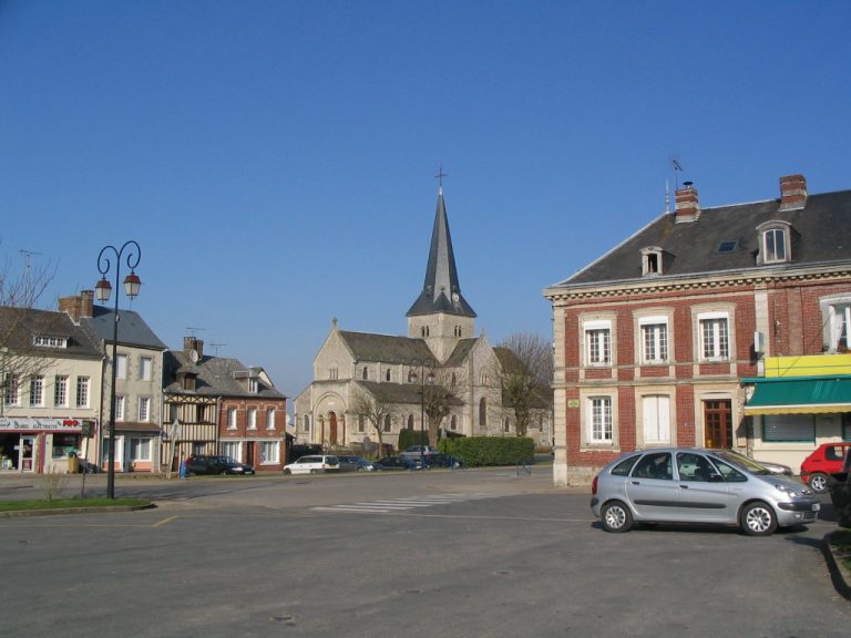 Vue de Saint-Laurent-en-Caux