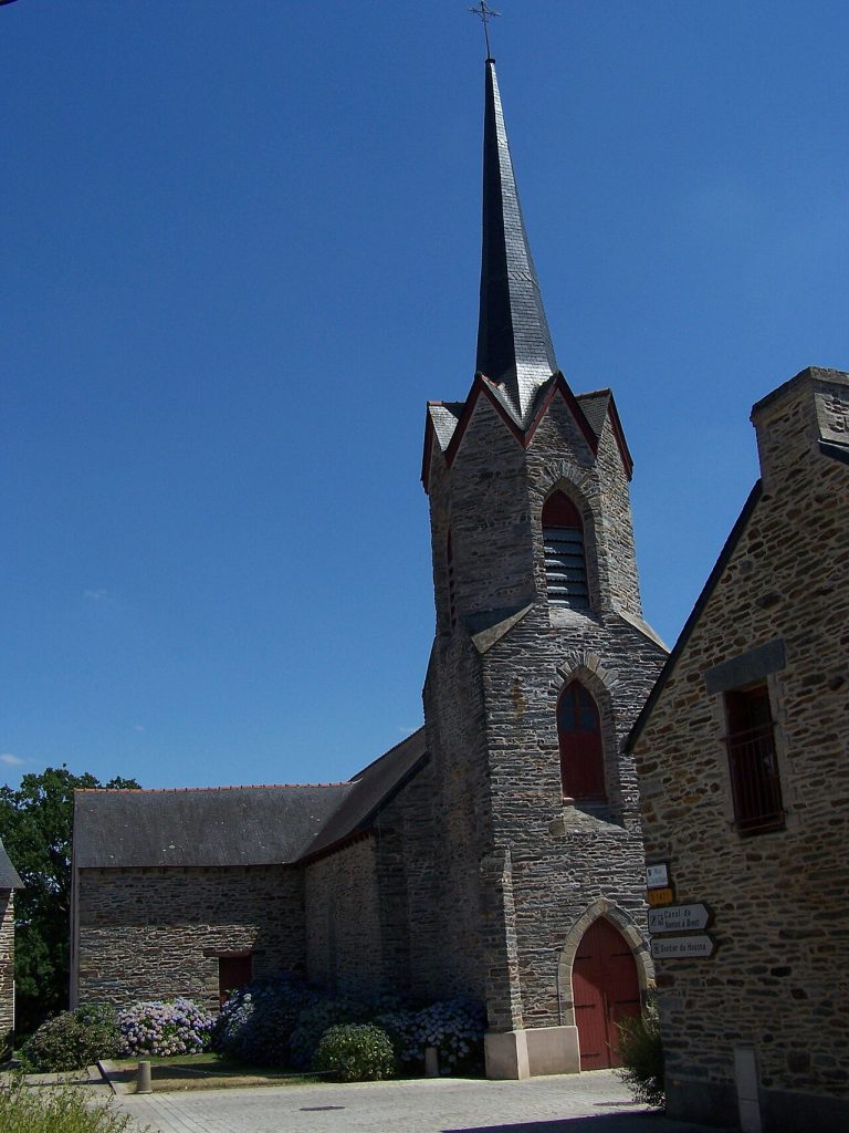 Vue de Saint-Laurent-sur-Oust