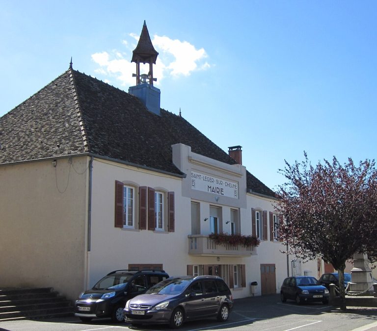 Vue de Saint-Léger-sur-Dheune