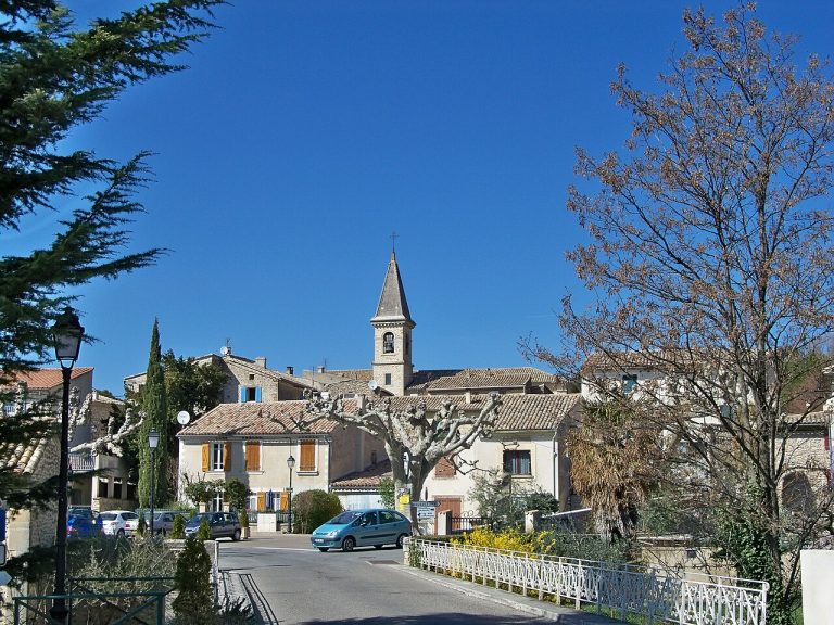 Vue de Saint-Pantaléon-les-Vignes