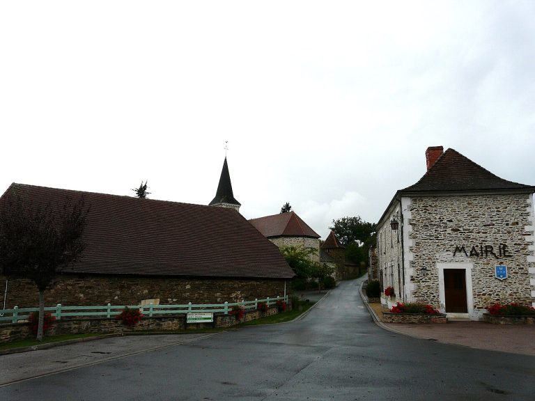 Vue de Saint-Pierre-de-Frugie