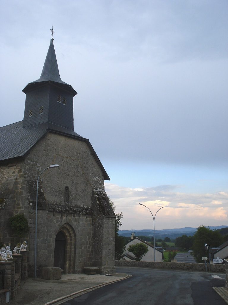 Vue de Saint-Priest-la-Feuille