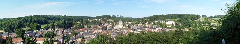 Vue de Saint-Saëns