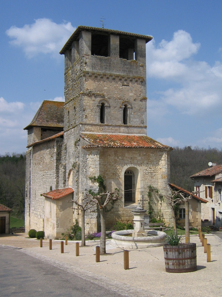 Vue de Siorac-de-Ribérac