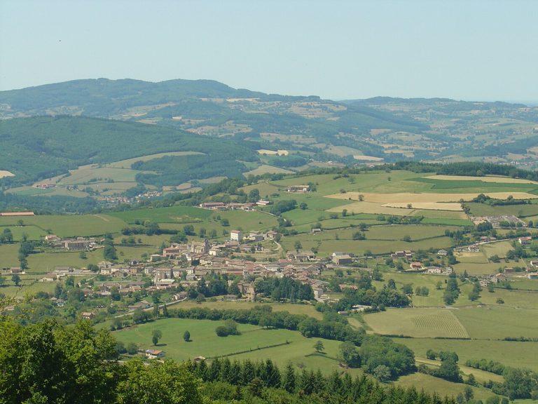 Vue de Tramayes