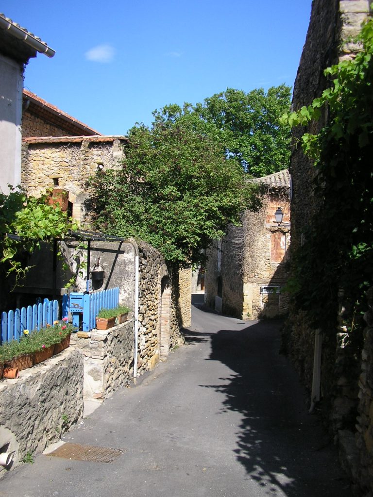 Vue de Uchaux