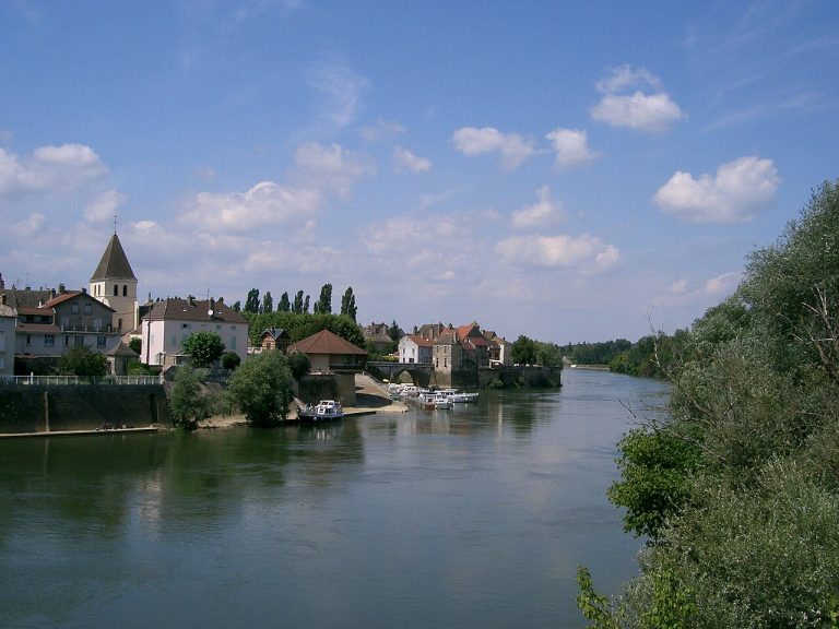 Vue de Verdun-sur-le-Doubs