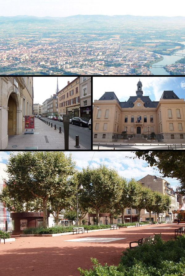 Vue de Villefranche-sur-Saône