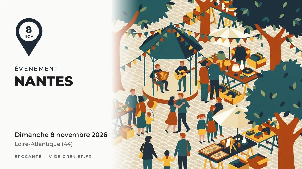 Événement à Nantes, dimanche 8 novembre 2026
