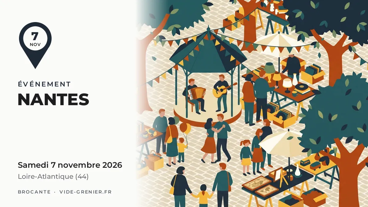 Événement à Nantes, samedi 7 novembre 2026